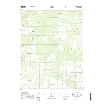 2019 Map of Big Bucktail Creek, 2019 Print