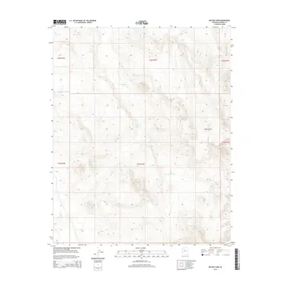 2014 Map of Big Bud Tank, 2014 Print