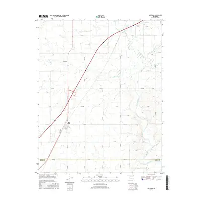 2016 Map of Big Cabin, 2016 Print