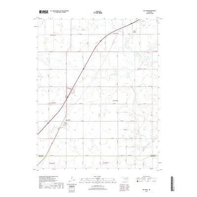 2019 Map of Big Cabin, 2019 Print