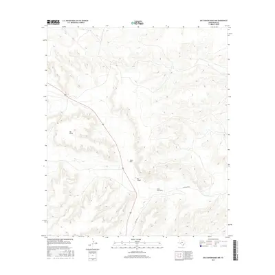 2016 Map of Big Canyon Ranch NW, 2016 Print