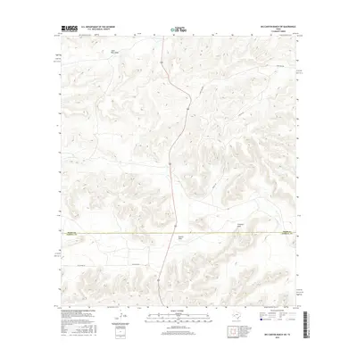 2016 Map of Big Canyon Ranch SW, 2016 Print