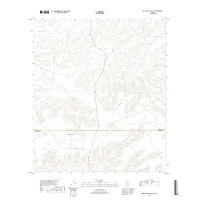 2019 Map of Big Canyon Ranch SW, 2019 Print