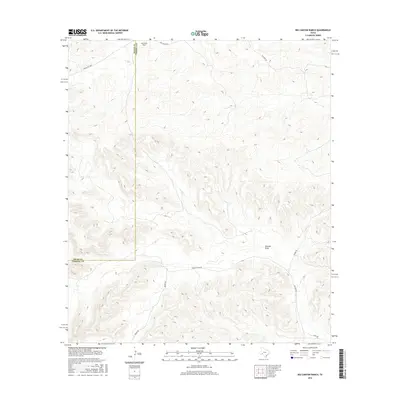 2016 Map of Big Canyon Ranch, 2016 Print