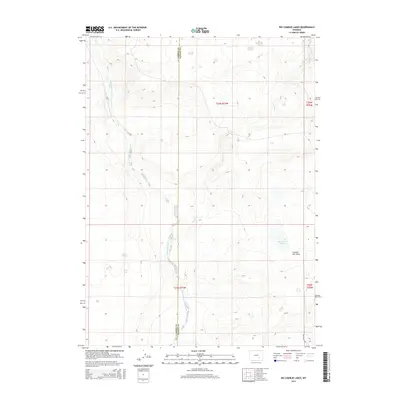2015 Map of Big Charlie Lakes, 2015 Print