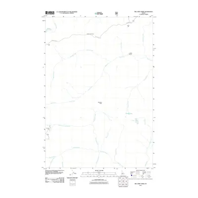 2011 Map of Big Chief Creek, 2011 Print