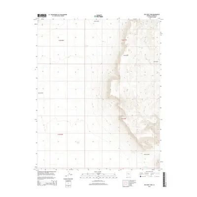2014 Map of Big Chief Tank, 2014 Print