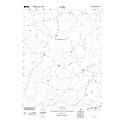 2010 Map of Big Clifty, 2010 Print