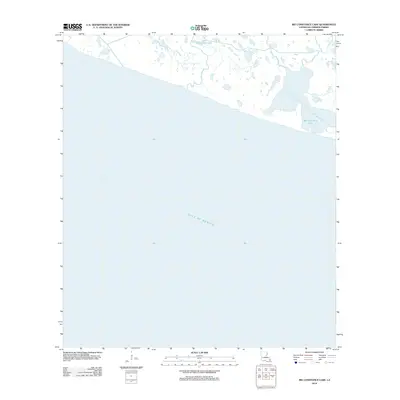 2012 Map of Big Constance Lake, 2012 Print