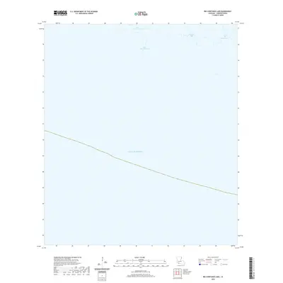 2020 Map of Big Constance Lake, 2020 Print