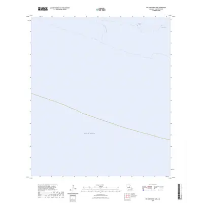 2024 Map of Big Constance Lake, 2024 Print