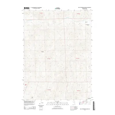 2014 Map of Big Cottonwood Canyon, 2014 Print