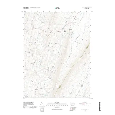 2019 Map of Big Cove Tannery, 2019 Print