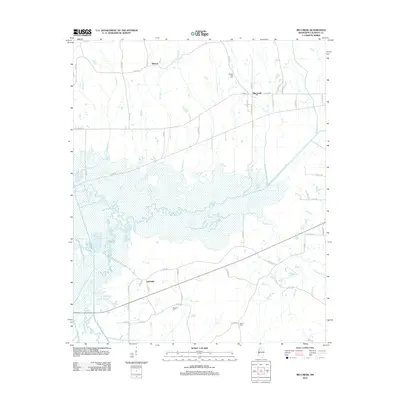 2012 Map of Big Creek, 2012 Print