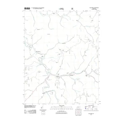 2011 Map of Big Creek, 2011 Print