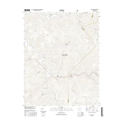 2016 Map of Big Creek, 2016 Print