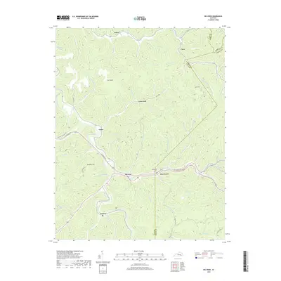 2019 Map of Big Creek, 2019 Print