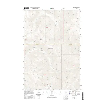 2013 Map of Big Creek, 2013 Print