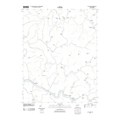 2011 Map of Big Creek, 2011 Print