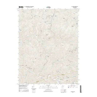 2014 Map of Big Creek, 2014 Print