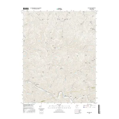 2016 Map of Big Creek, 2016 Print