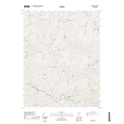 2019 Map of Big Creek, 2019 Print