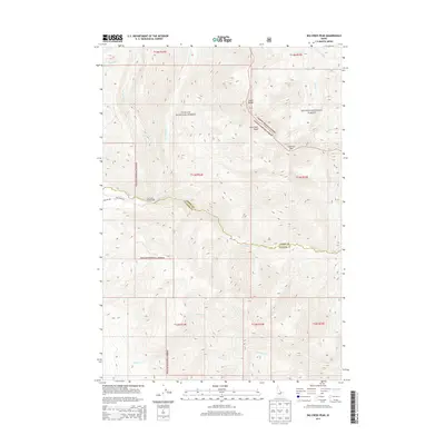 2013 Map of Big Creek Peak, 2013 Print