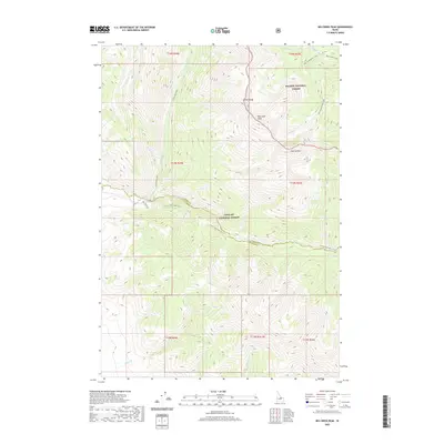 2020 Map of Big Creek Peak, 2020 Print