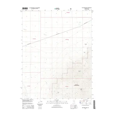 2014 Map of Big Creek Ranch, 2014 Print