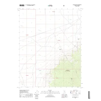 2018 Map of Big Creek Ranch, 2018 Print