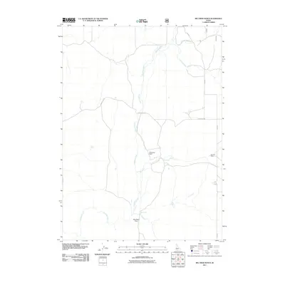 2011 Map of Big Creek Ranch, 2011 Print