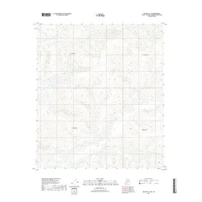 2018 Map of Big Delta A-1 SW, 2018 Print