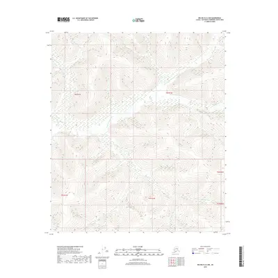 2018 Map of Big Delta A-2 NE, 2018 Print