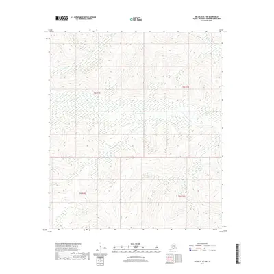 2018 Map of Big Delta A-2 NW, 2018 Print