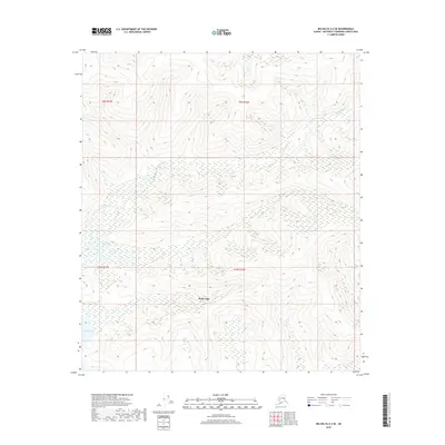 2018 Map of Big Delta A-2 SE, 2018 Print