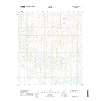 2018 Map of Big Delta A-2 SW, 2018 Print