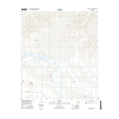 2016 Map of Big Delta A-4 NE, 2016 Print
