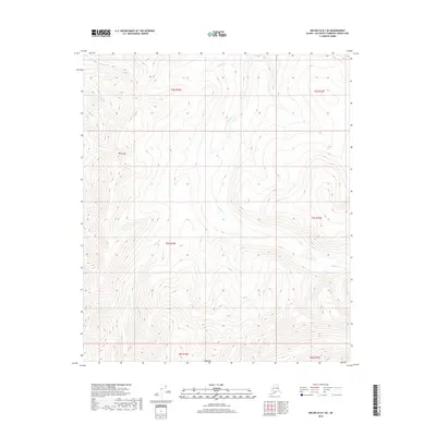 2018 Map of Big Delta B-1 SE, 2018 Print
