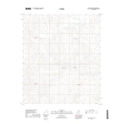 2018 Map of Big Delta B-2 NE, 2018 Print