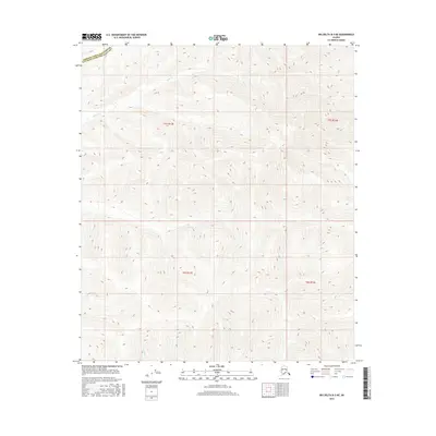 2016 Map of Big Delta B-3 NE, 2016 Print