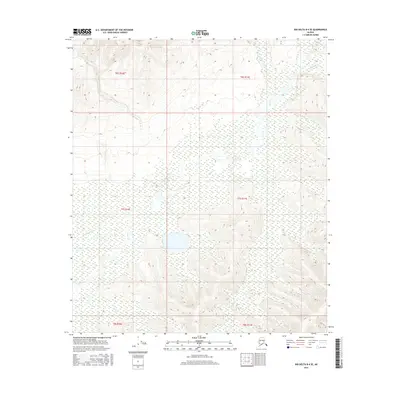 2016 Map of Big Delta B-4 SE, 2016 Print