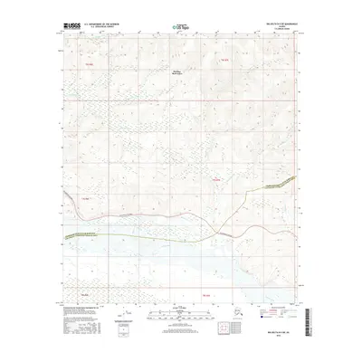 2016 Map of Big Delta B-5 SW, 2016 Print