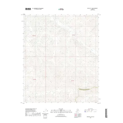 2018 Map of Big Delta C-1 NW, 2018 Print