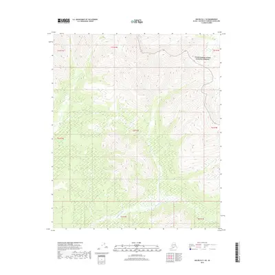 2018 Map of Big Delta C-1 SE, 2018 Print