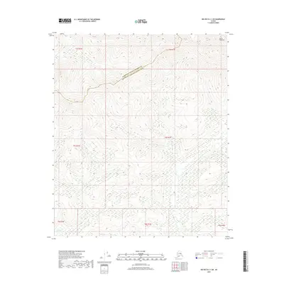 2018 Map of Big Delta C-1 SW, 2018 Print
