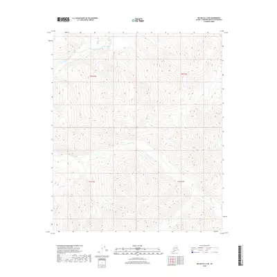2018 Map of Big Delta C-2 NE, 2018 Print