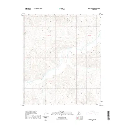 2018 Map of Big Delta C-2 NW, 2018 Print