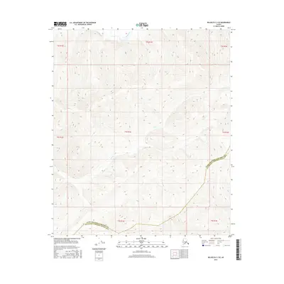 2016 Map of Big Delta C-3 SE, 2016 Print