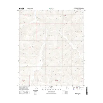 2016 Map of Big Delta C-3 SW, 2016 Print