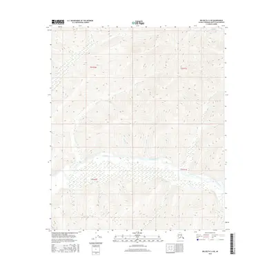 2016 Map of Big Delta C-4 NE, 2016 Print